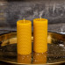 Набор свечей из пчелиного воска "Соты" Honey I'm Home, 2 шт, 11,5x5 см